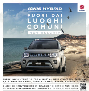 Suzuki Ignis Hybrid, approfitta della nostra offerta!